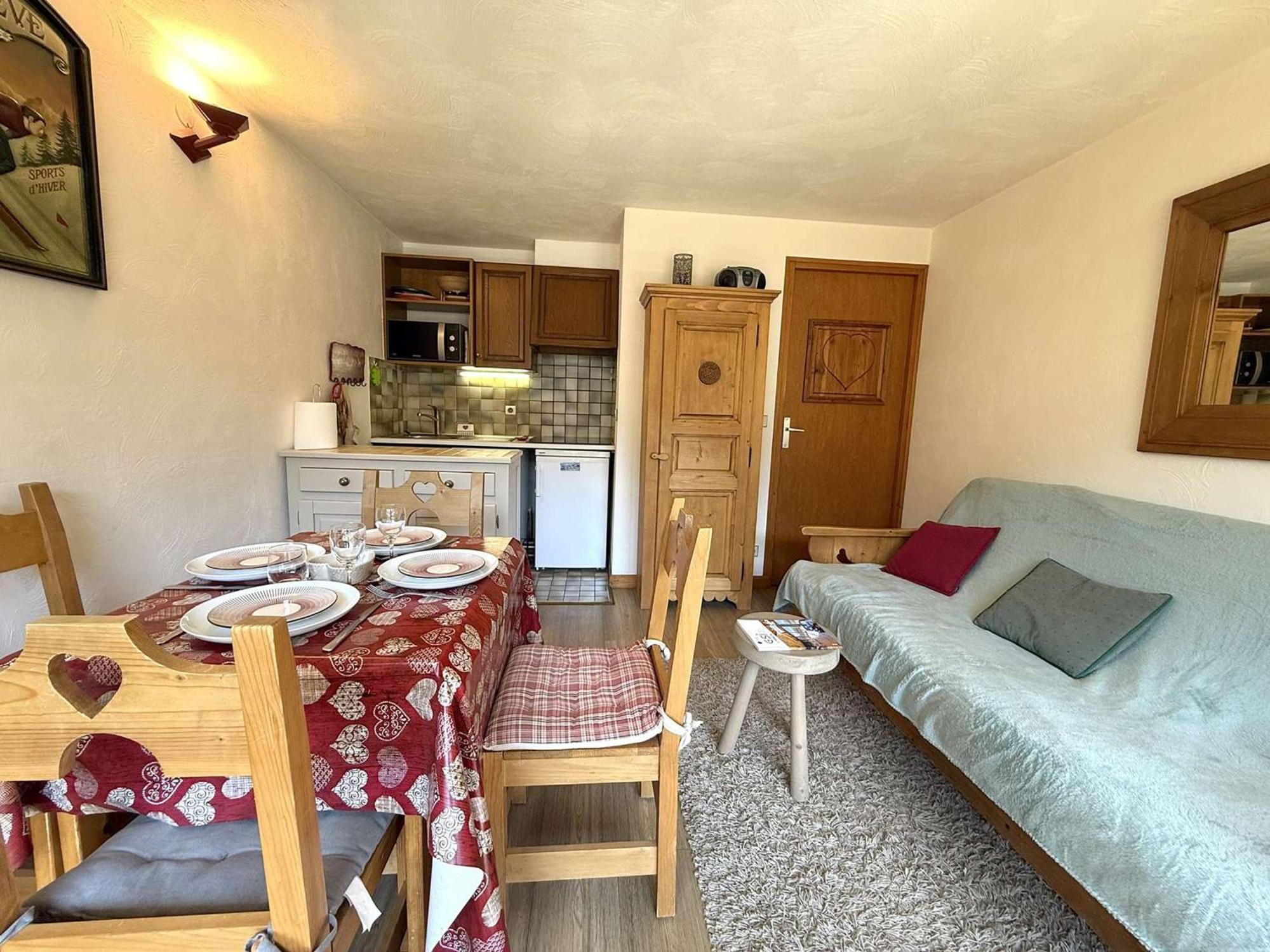 Studio Cabine A Praz-Sur-Arly - 4 Pers, Parking, Proche Centre Et Pistes - Fr-1-603-32 Exteriör bild