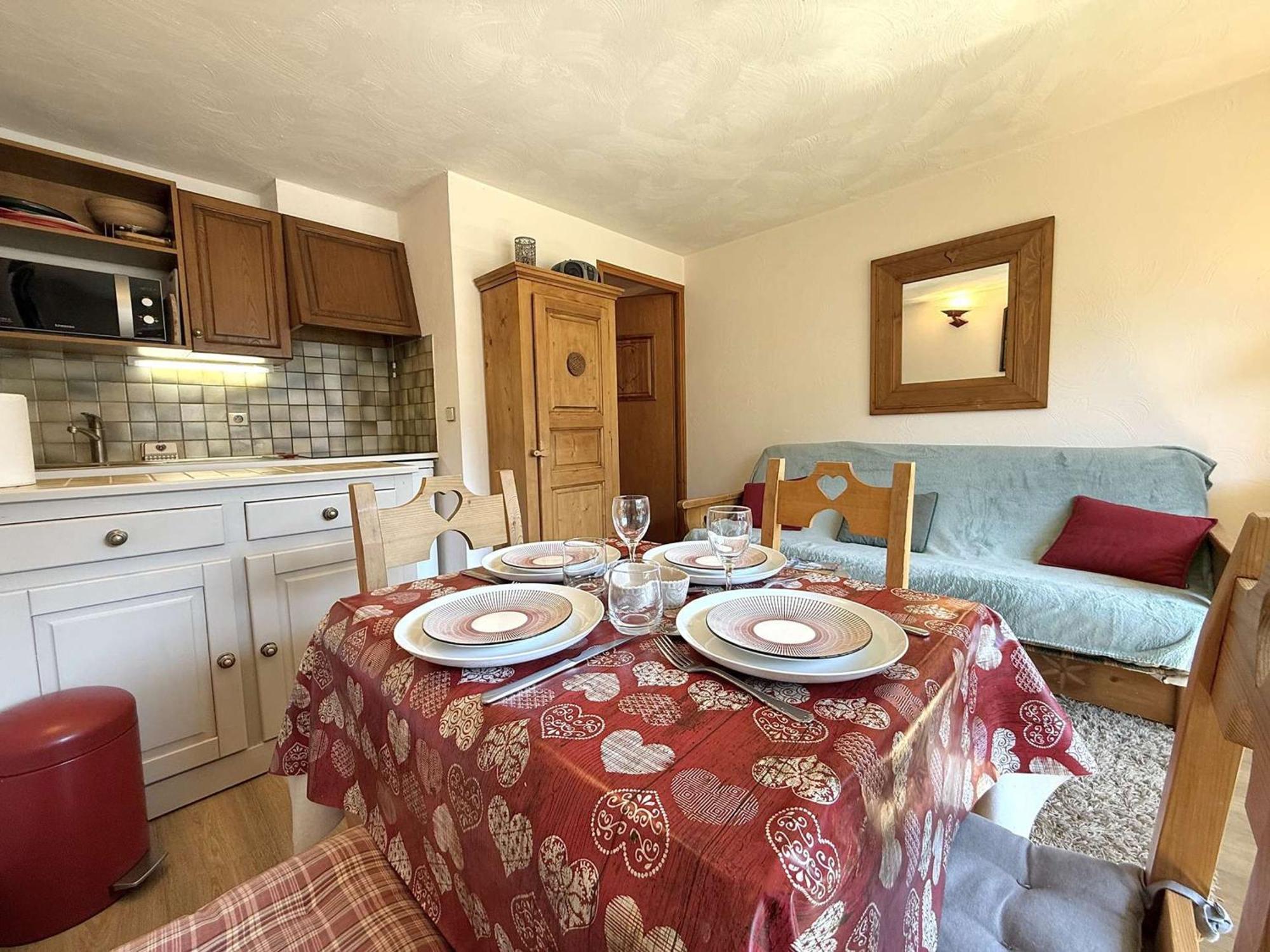 Studio Cabine A Praz-Sur-Arly - 4 Pers, Parking, Proche Centre Et Pistes - Fr-1-603-32 Exteriör bild